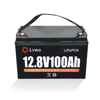 12V 12.8V 100AH ​​LIFEPO4 roj teeb